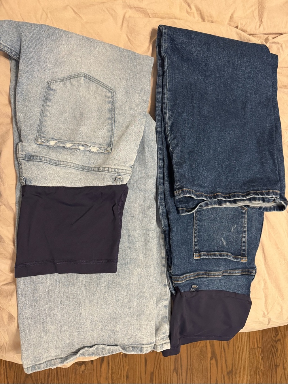 Pink Blush Maternity Jeans